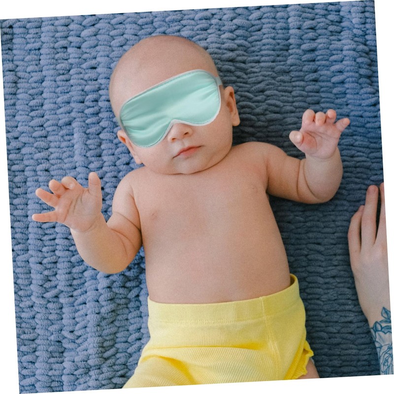 TOVINANNA 2Pcs Eye Masks Comfortable Silk Blindfolds for Sleep and