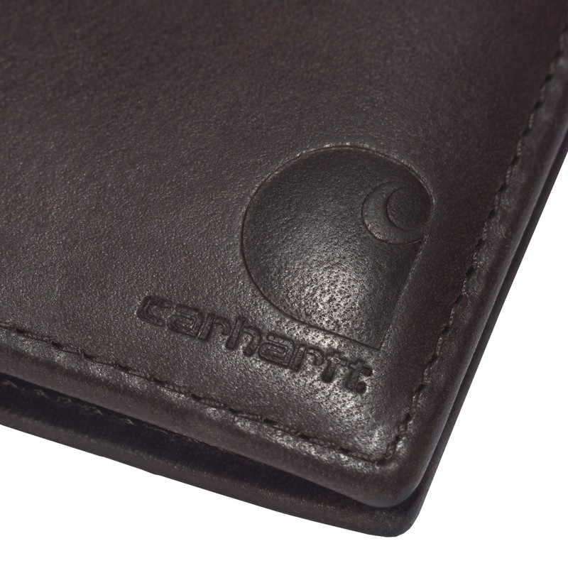 Carhartt Men's Durable Oil Tan Leather Wallets, Available in Multiple
