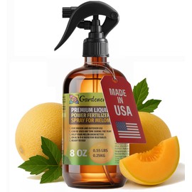 Liquid Power Melon Fertilizer Spray – Ready-to-Use Liquid Plant Food Mist for Melon – Premixed, Easy Application – Fast-Acting Formula for Growth, Roots & Yield – Indoor & Outdoor Use – 8 oz
