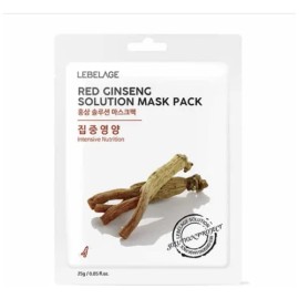 Mascarillas Revitalizante Ginseng Rojo Premium Coreana(10pz) Mixta                                                                                    