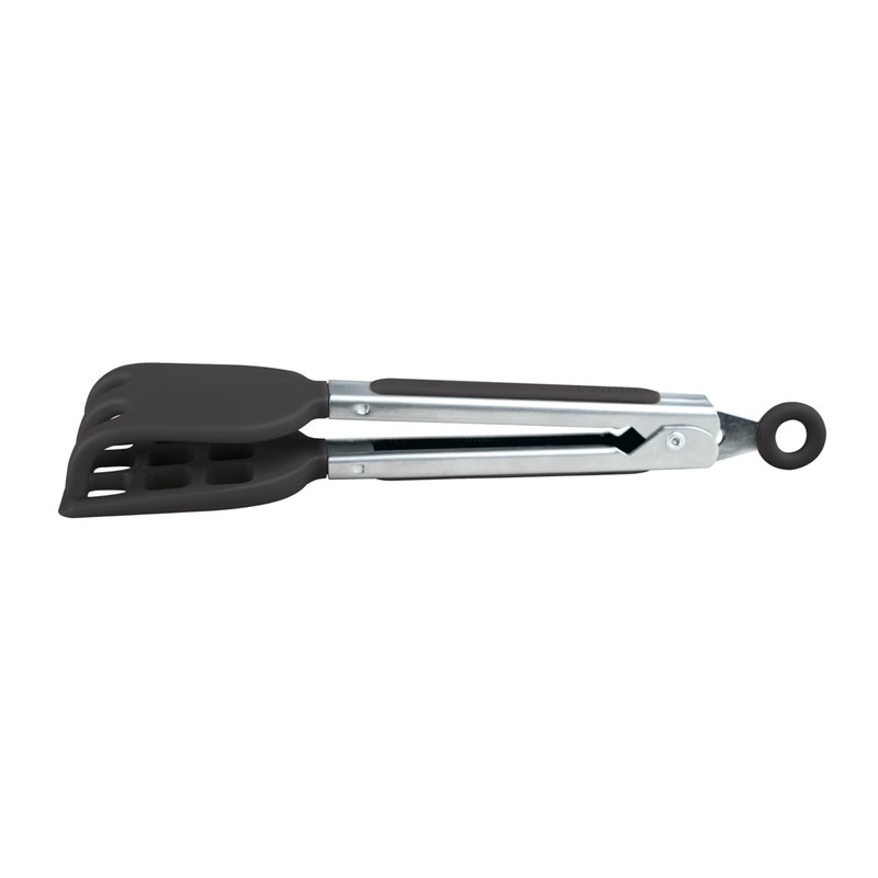 Tovolo Waffle Tongs Mini Silicone Kitchen Tongs for Cooking Serving,