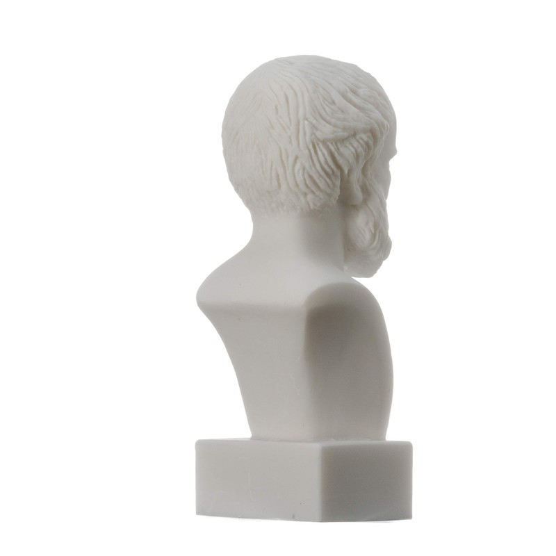 BeautifulGreekStatues Aristotle Greek Philosopher in Ancient Greece Alabaster Statue Bust