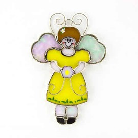 Switchables Angel Stained Glass Switchables Night Light Cover; Ornament: Suncatcher