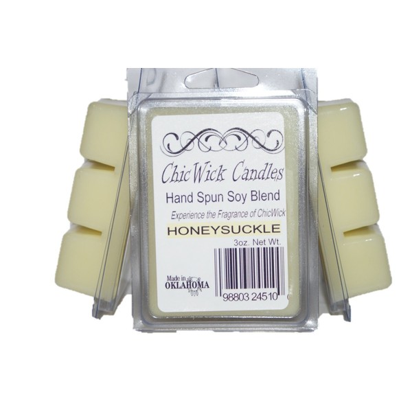 ChicWick Candles 3Pack Honeysuckle Soy Blend Wax Melts 9oz 18