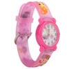 Children Watch Cartoon Pattern Waterproof PVC Strap Quartz Children WatchPink