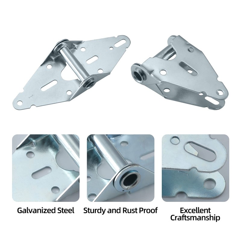 HOME MASTER HARDWARE 4 Pack Garage Door Hinge Heavy Duty