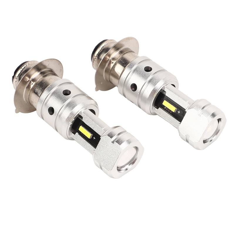 H6 H6M P15D Motorcycle LED Bulb Dual Optical Lens 100W