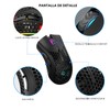K SNAKE Ratón Ergonómico para Juegos con dpi Ajustable 800/1200/3000,