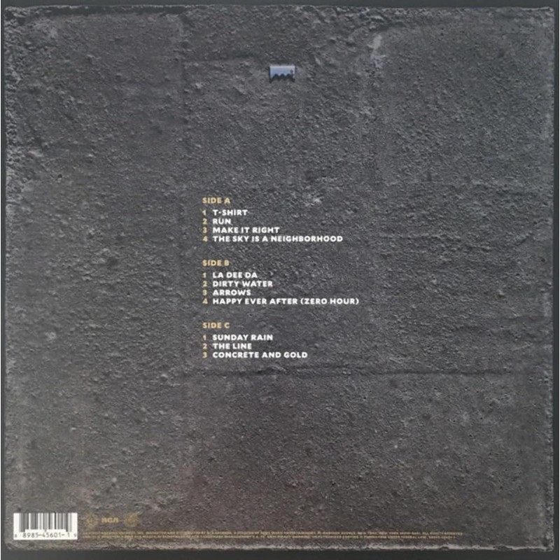 FOO FIGHTERS - CONCRETE & GOLD