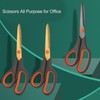Titanium Scissors, Rkqoa 8" All Purpose Scissors Pack of 6