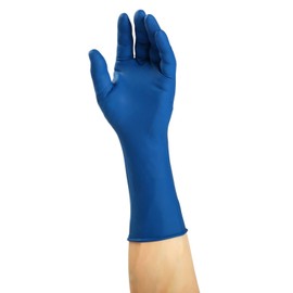 AmerCare Response ER Powder Free Latex Exam Gloves for Medical Professionals, Large, Case of 500