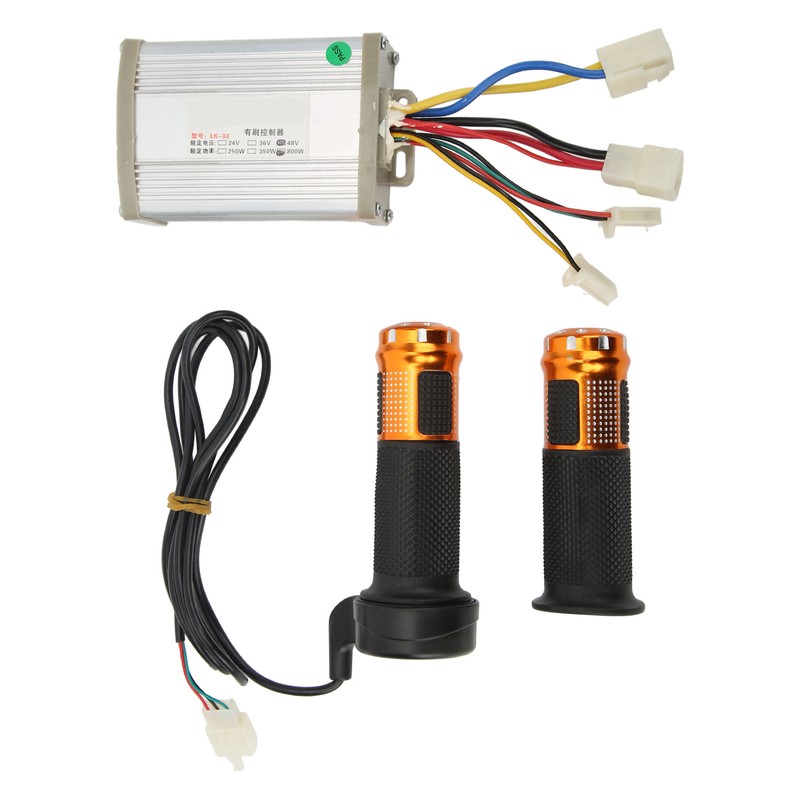 Brushed Motor Controller Throttle Grip Kit 800W Motor Speed Control