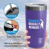 Swimmer Purple Edition Viking Tumbler 20oz - Swimmers Basically mermaids