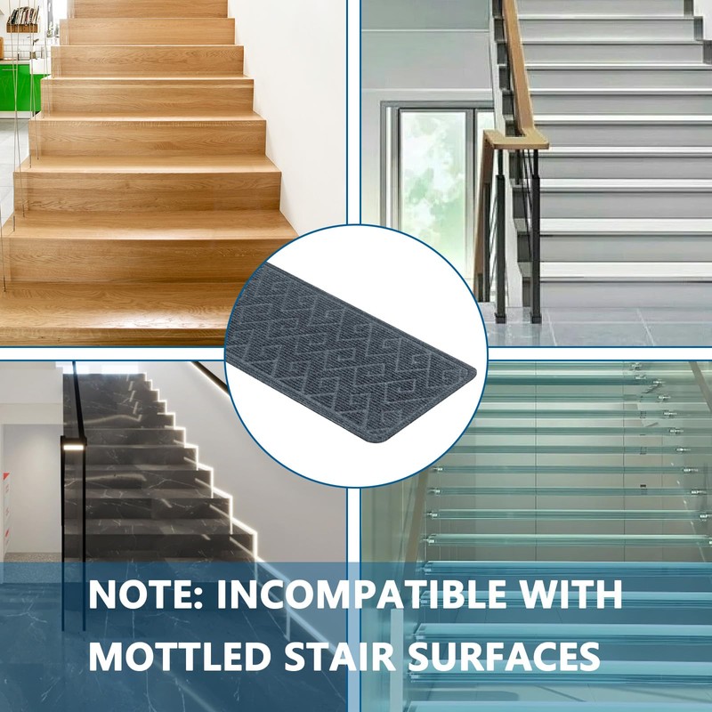 Stair Treads for Wooden Steps Indoor, 15 Pack 8" X