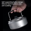 Aomiun Portable Titanium Kettle Set with Stainless Steel Cups -