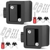 2 Pack RV Door Locks for Travel Trailers with Paddle