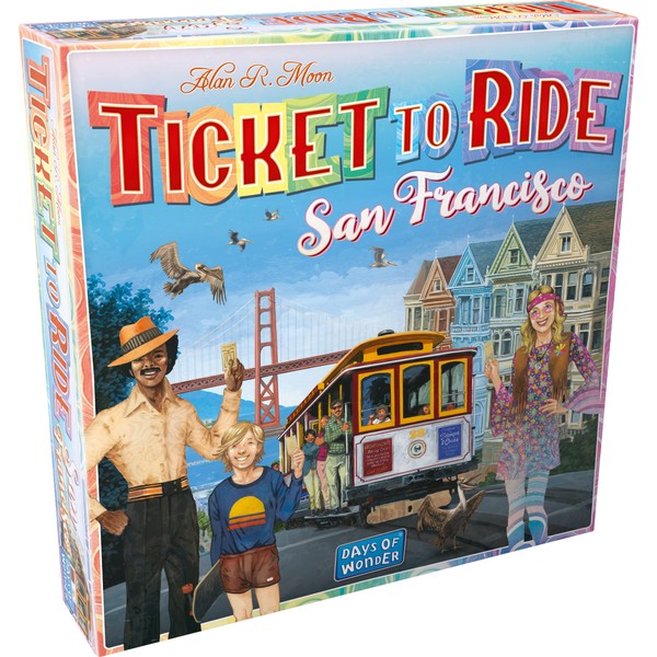 Ticket to Ride San Francisco - DE - Board Game