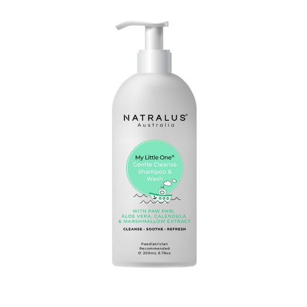 Natralus My Little One Gentle Cleanse Shampoo & Wash 200ml