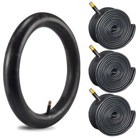 Tongze 4-PCS 20x1.75/1.95 Bike Tube, Rubber Bike Inner Tube with 31mm Valve, Fits for 20 Inch Kids/Road/Mountain/MTB Bicycle Tire