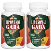 Trasicolor Liposomal GABA with L-Theanine Supplements 1200mg - High Absorption