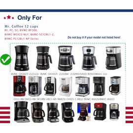 12 Cup coffee pot replacement, Coffee Carafe Compatible for Sunbeam Oster coffee maker