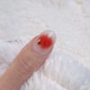 Tomato Cheek Handmade Nail Tips - Petit Square / 토마토