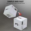 Cube Timer,Pretmess Gravity Flip Kitchen Timer for Time Management and