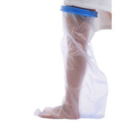 Cadi Gibbs Covers for Feet Waterproof Shower Cover for Kids, Can Shower Even If Feet Injuries, Showers With Bandages and Gyps (Large)