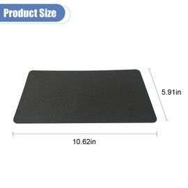 ZIMISI Car Dashboard Anti-Slip Mat, 10.6" x 5.9" Multifunctional Gripping Pad, Center Console Sticky Adhesive Pad, Car Dashboard Mat for Cell Phones, Keys, Sunglasses, GPS (Car Leather Pattern)