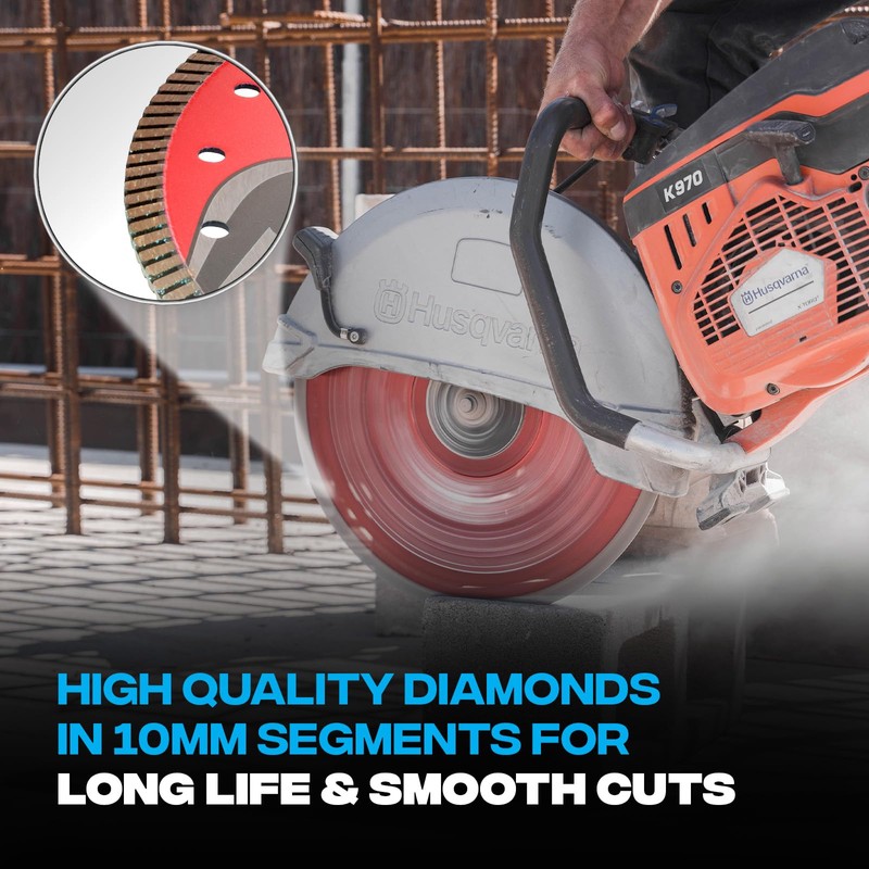 OX Tools Pro 14" Universal Dry/Wet Cutting Diamond Blade for