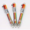 Multicolor Pens, 0.7mm 6-in-1 Multicolor Ballpoint Pen, 6-Color Retractable Ballpoint