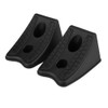Wheel stopper, 2 pieces, car anti-slip rubber tyres, non-slip stopper,