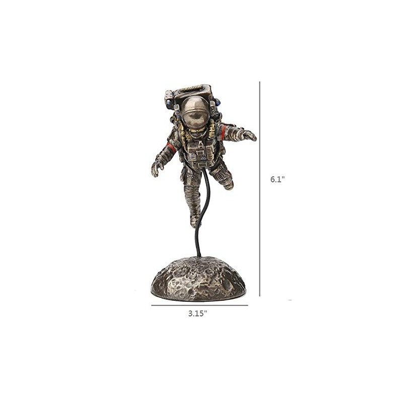 Veronese Design 6 1/8 Inch Zero G Astronaut Moon Landing