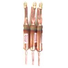 3PC FILTER DRIER REFRIGERANT LIQUID LINE WITH CHARGING VALVE 1/4