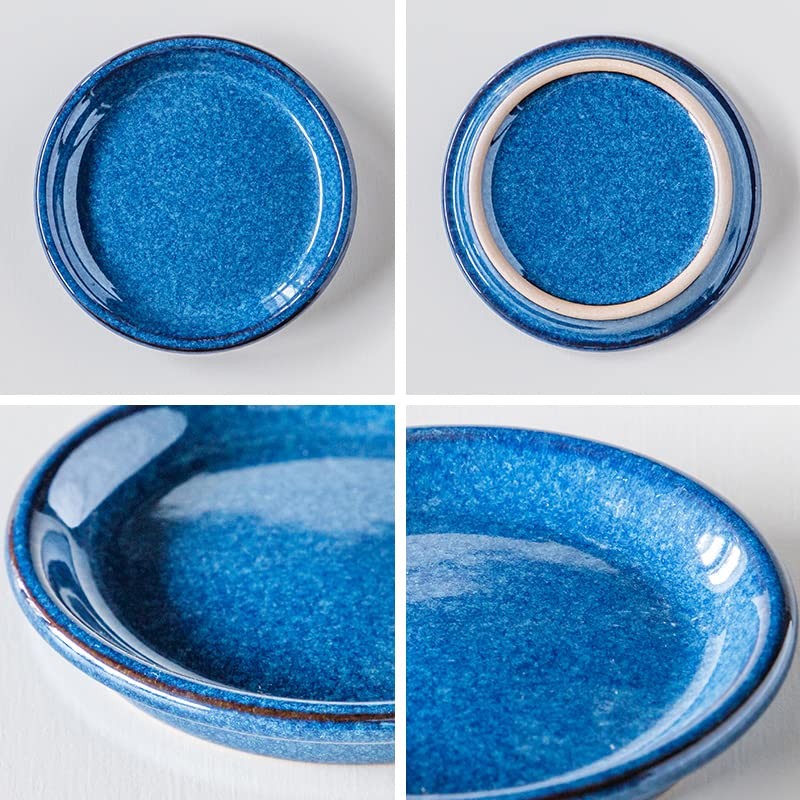 TAMAKI HINATA T-947852 Hinata Condiment Dish, Small Plate, Diameter 3.3