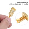 6 Pcs Electric Guitar Tremolo Saddles Bridge for Electric Guitar