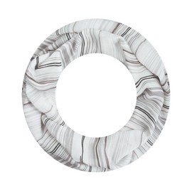 Majea Loop Scarf Women's Tube Scarf Neckerchief Narrow Loop Scarf (880051), Grey 8