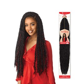 MULTI PACK DEALS! Outre Crochet Braids X-Pression Twisted Up Passion Bohemian Curl 24" (1-PACK, 2T1B/27)