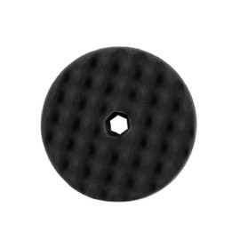 3M Perfect-it Foam Hook & Loop Polishing Pad, 3285, 6 in, Black, Buffing Pad, Eliminates Swirl Marks, For Automotive Polishing