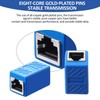 10 Pieces RJ45 Coupler, Ethernet Extension Adapter Network Connector for