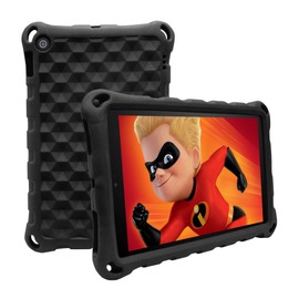 2019 New 7 Inch Case Kids(2019/2017 Release) - ANTIKE Kids Shockproof Foam [Kids Friendly]Light Weight Kids Friendly Case for 7 Tablet(Black)