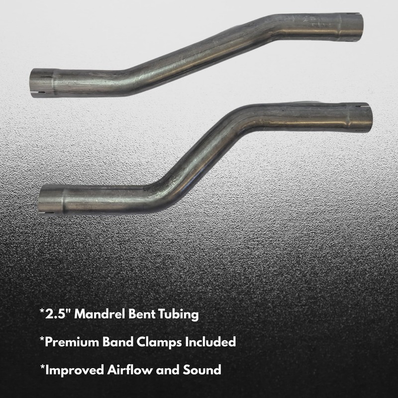 Charger/Challenger/300 Mid-Muffler Bypass Kit 2.25in