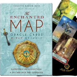 The Map Oracle Card (Newly Revised Version) with Japanese Instruction Manual MAP Map Oracle Card Tarot Card Divination Telling [Genuine]
