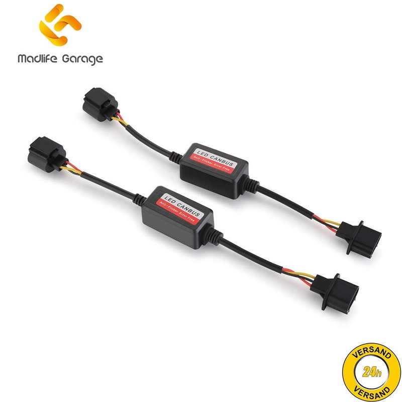 Madlife Garage 2 x H13 9008 Car LED Headlight Decoder