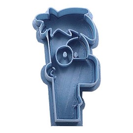 Cuticuter Phineas Ferb Cookie Cutter, Blue, 8 x 7 x 1.5 cm
