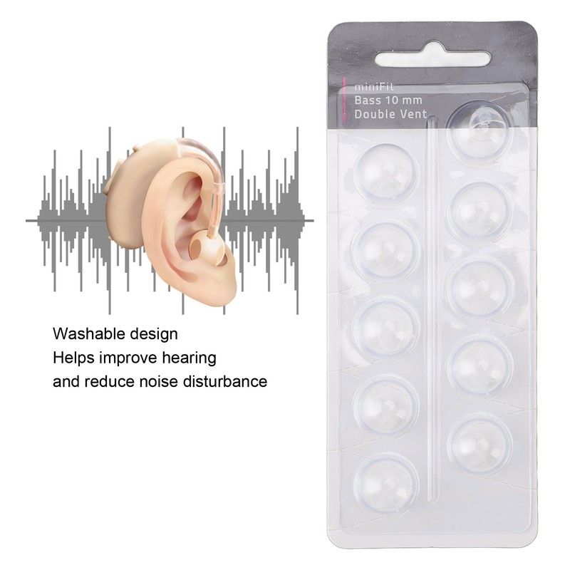 10pcs Double Vent Bass Dome Accessory Single Layer Double Vent