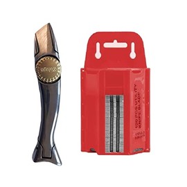 Zeluga 19-345 Safety Vinyl Shark Knife and 100 Pc. Utility Hook Blade Value Pack