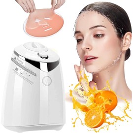 Máquina para hacer mascarillas faciales naturales en casa con colágeno y frutas