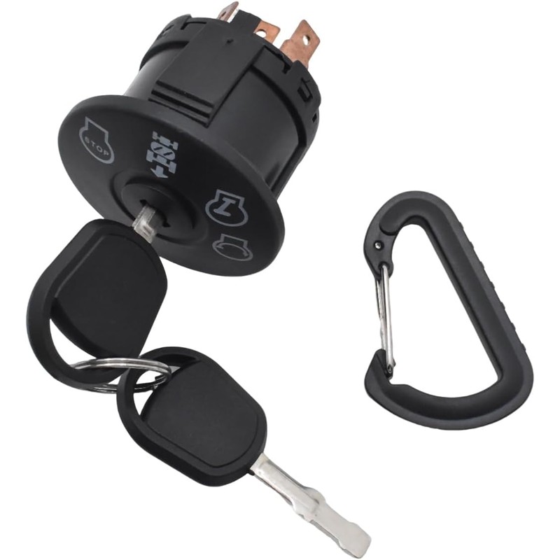 Interruptor de Encendido de Cortacésped 4 Posiciones con Llave 7