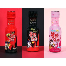 (Samyang) Carbo Bulldark Spicy Chicken Roasted Sauce + Bulldark + Hack Bulldark Spicy Chicken Roasted Sauce 3 sets/Fire Noodle Challenge (overseas direct shipment)